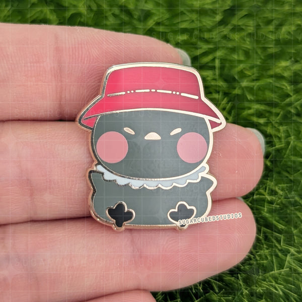 Sylus' Crow Mascot Enamel Pin - Love and Deepspace