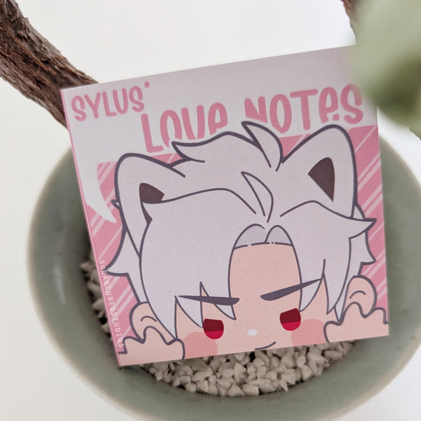 Sylus' Love Notes - Sticky Notepad