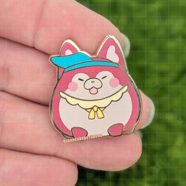 Valko's Wolfie Mascot Enamel Pin - Love and Deepspace