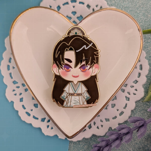 Caleb's Mortality's Tenderness Enamel Pin - Love and Deepspace