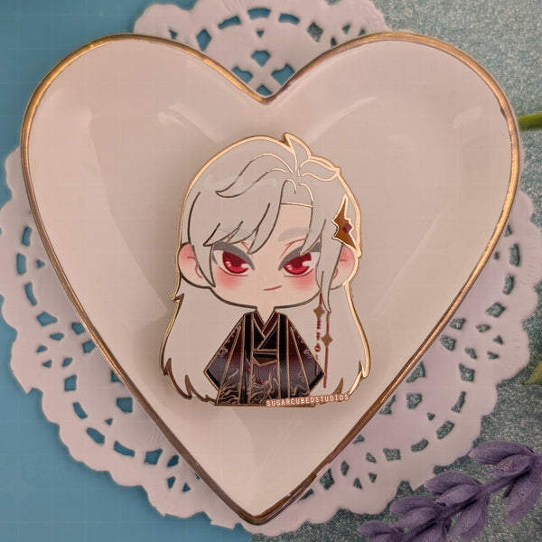 Sylus' Mortality's Tenderness Enamel Pin - Love and Deepspace