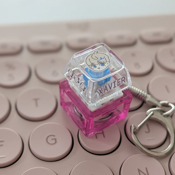 Xavier - Fidget Keycap Keychain