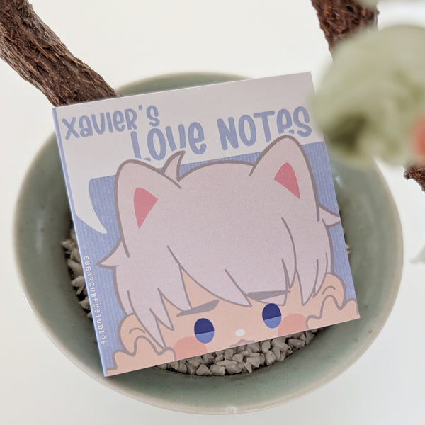 Xavier's Love Notes - Sticky Notepad