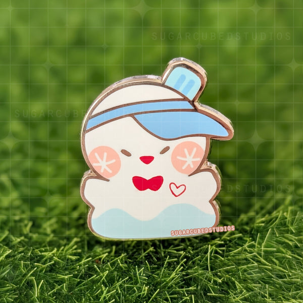 Zayne's Snowman Mascot Enamel Pin - Love and Deepspace