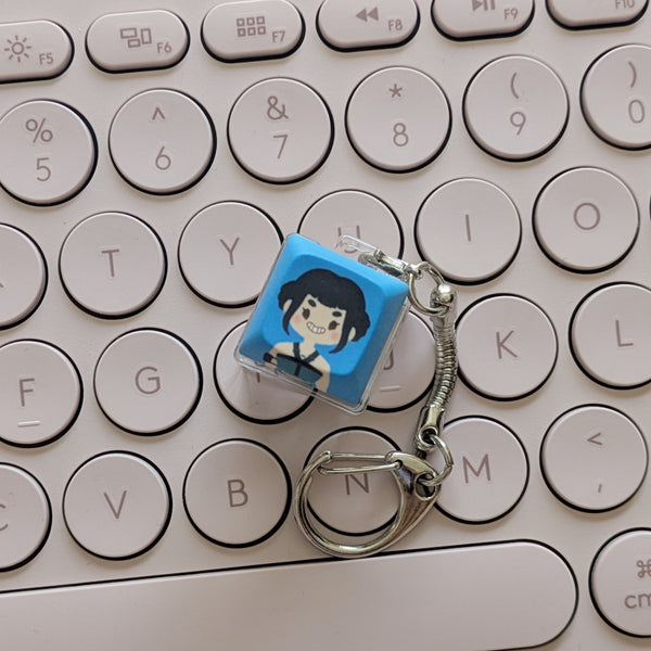 Girly Pop Hunters - Fidget Keycap Keychain Series