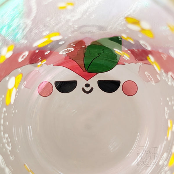 His "Sunny Apple" PVC Coaster - Mascot Edition