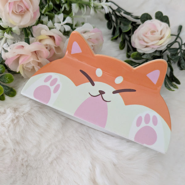 Red Shiba Inu Hair Claw