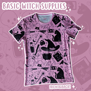 Basic Witch, Pink T-Shirt