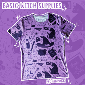 Basic Witch, Purple T-Shirt