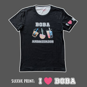 Boba Ambassador - Black T-Shirt