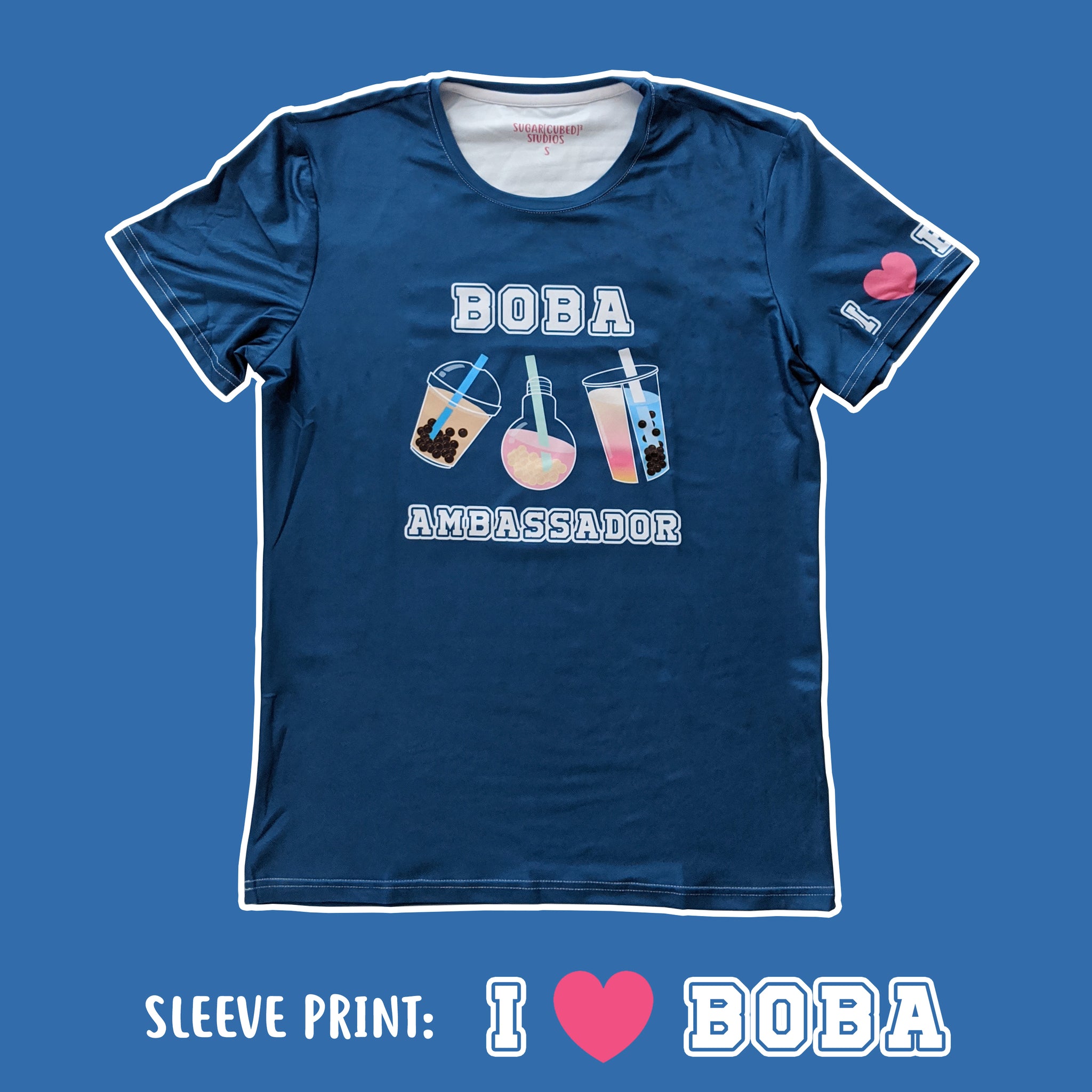 Boba Ambassador - Blue T-Shirt