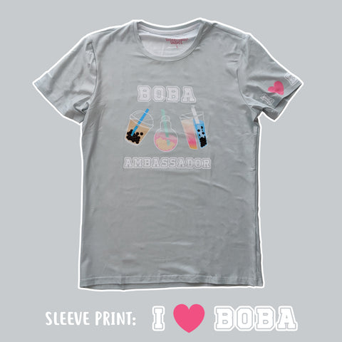 Boba Ambassador - Grey T-Shirt