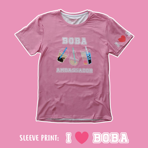 Boba Ambassador - Pink T-Shirt