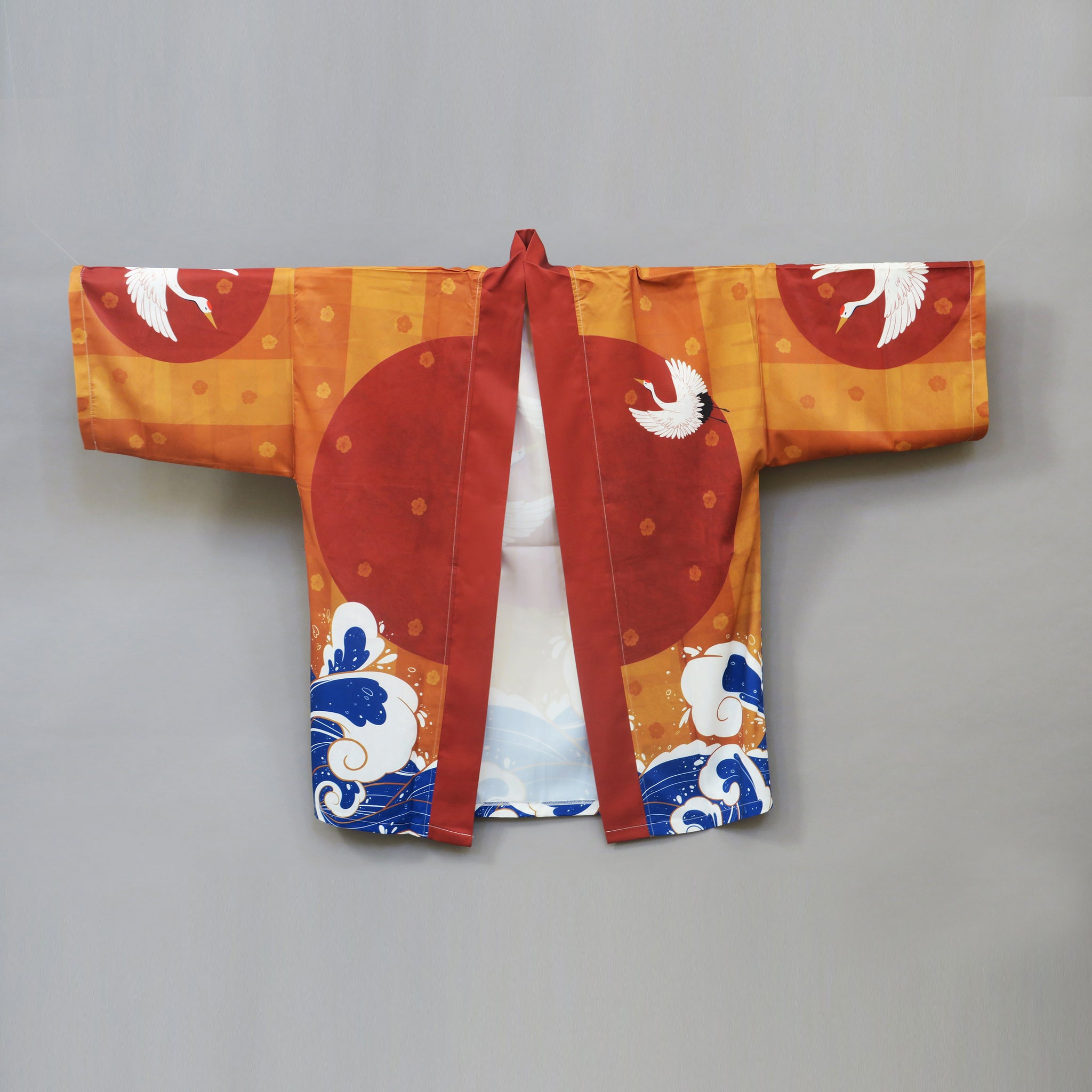 Cranes & the Red Sun Haori – Sugar [Cubed]³ Studios