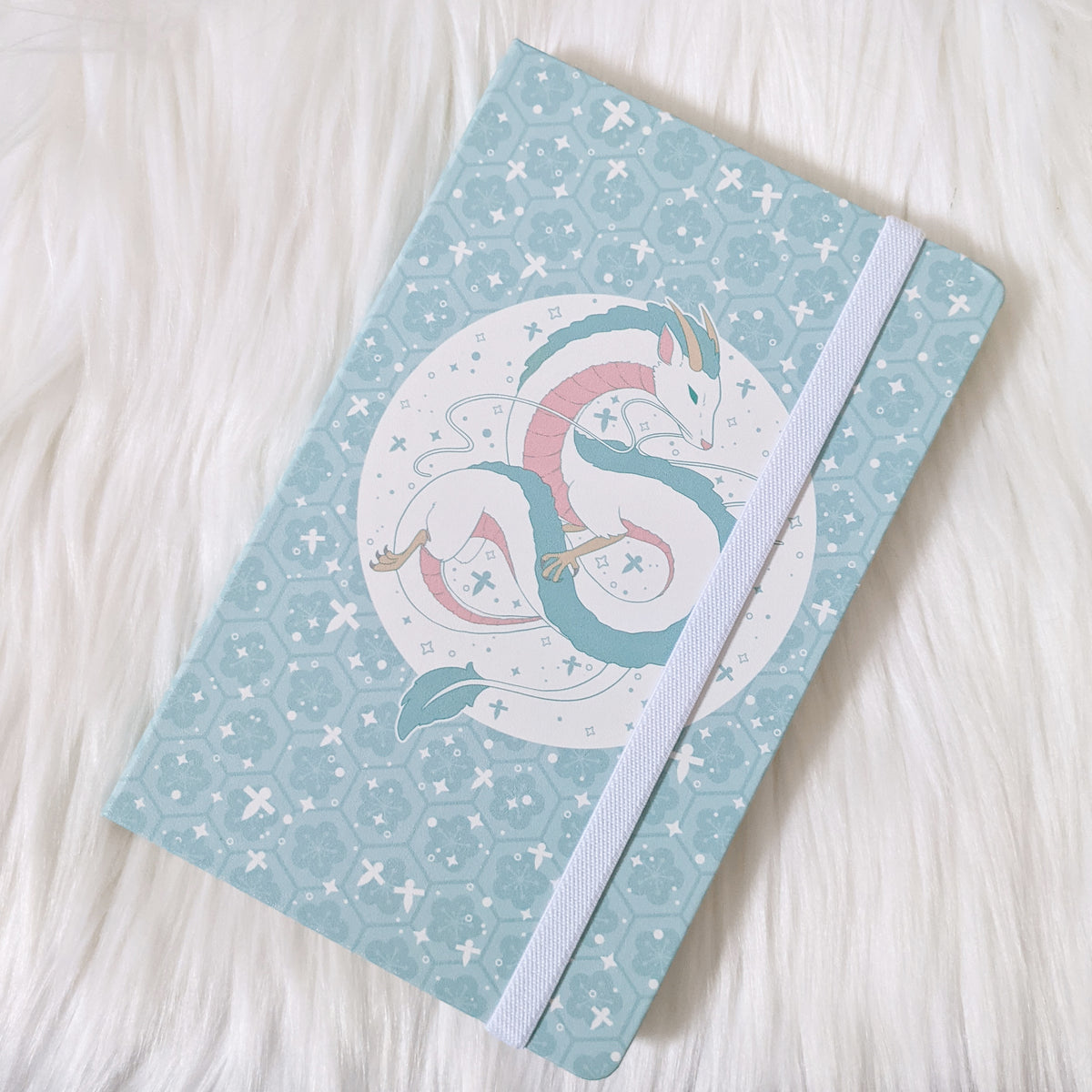 Spirited Dragon Hardcovered Notebook – Sugar [Cubed]³ Studios