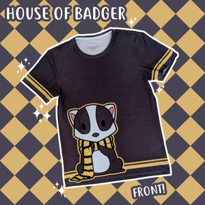 The House of Badger - Fantastic Monsters T-Shirt