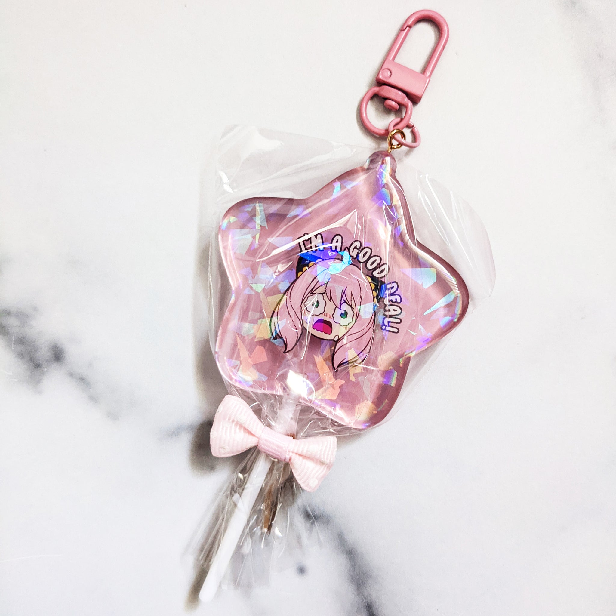 Anya Expression, Lollipop Acrylic Charm