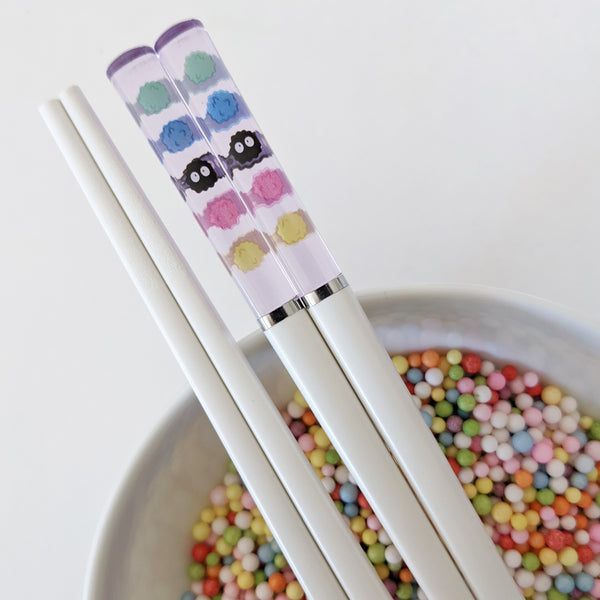 Sootball & Konpeito Chopsticks - White