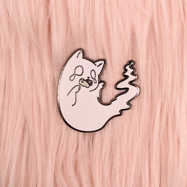 Scaredy Cat - Enamel Pin