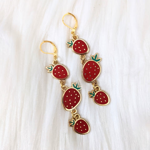 Strawberry Galore - Dangle Earrings