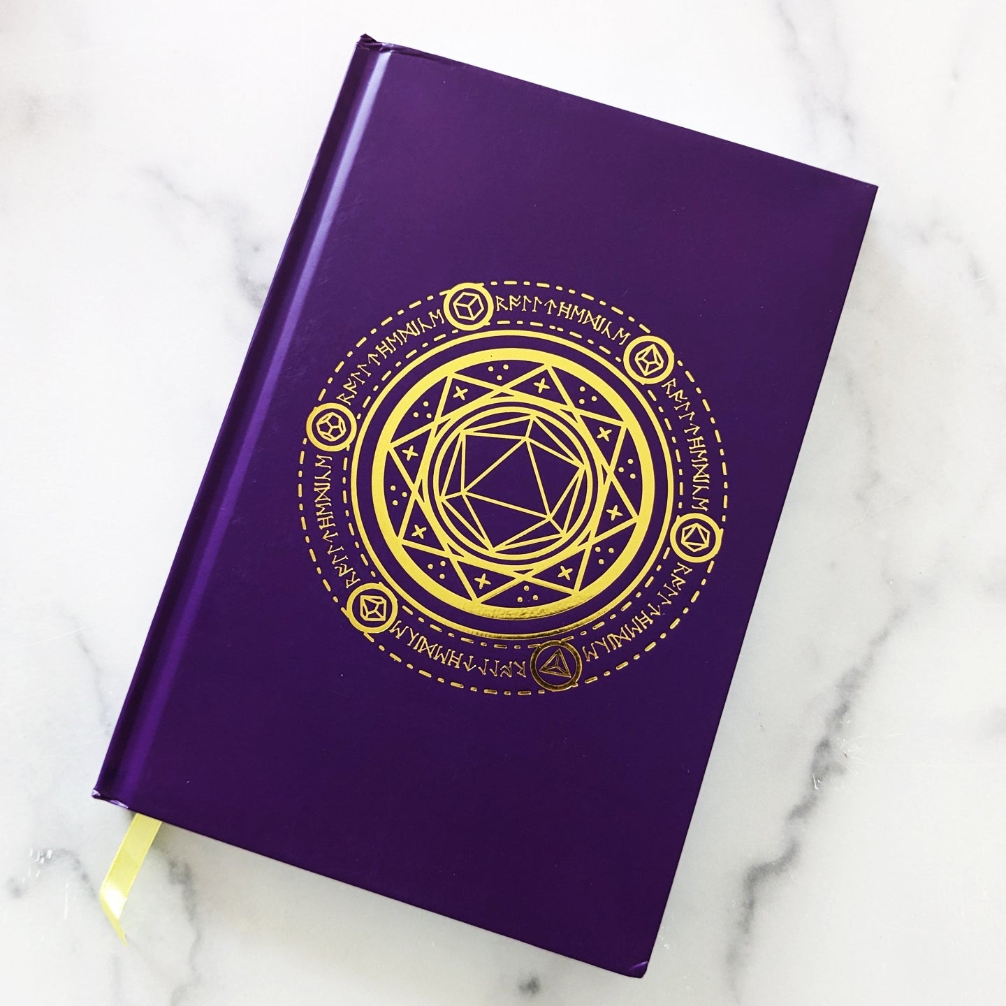 The Wizard's Hardcovered Spellbook, Gold Foil