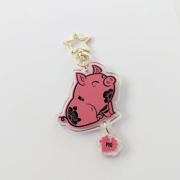Pig "豬" - The Zodiac Series - Acrylic Charm
