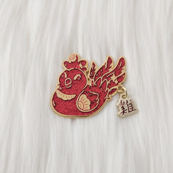 Rooster "雞" - Zodiac Pin Series